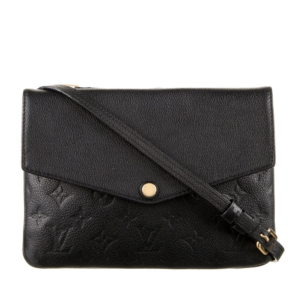Louis Vuitton twice Bag monogram empreinte black